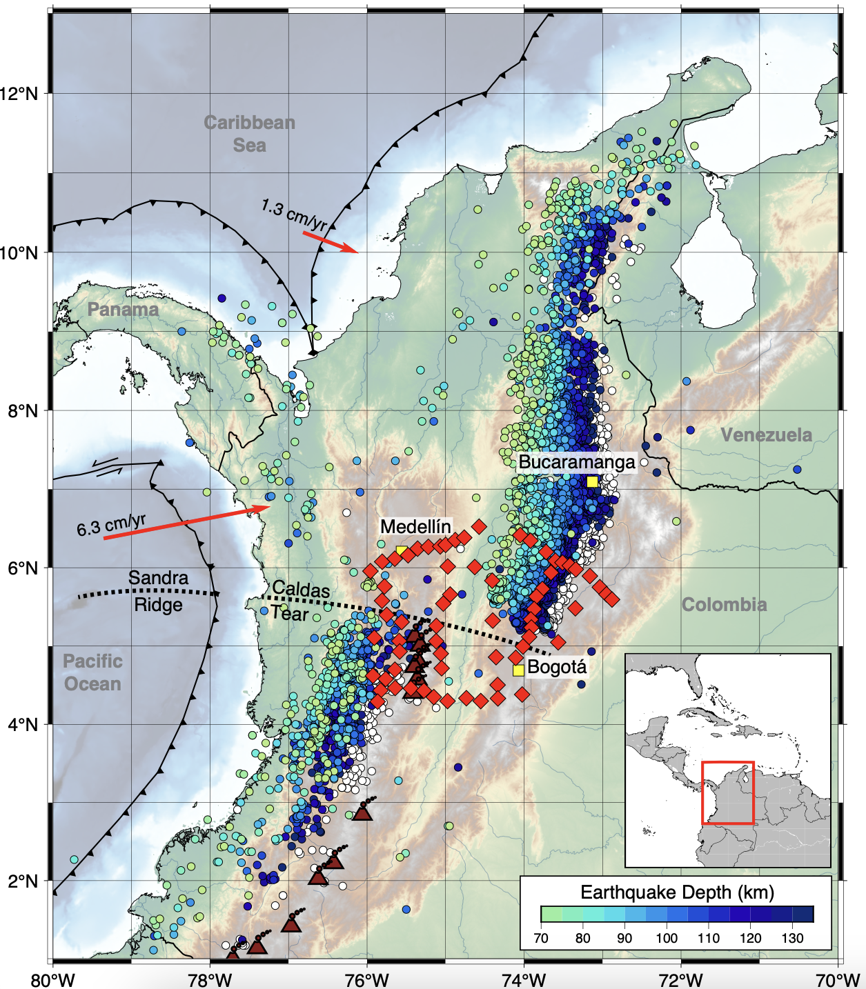 Deployment map of MUSICA seismic stations (Fig. 1: Carchedi et al.,2026).