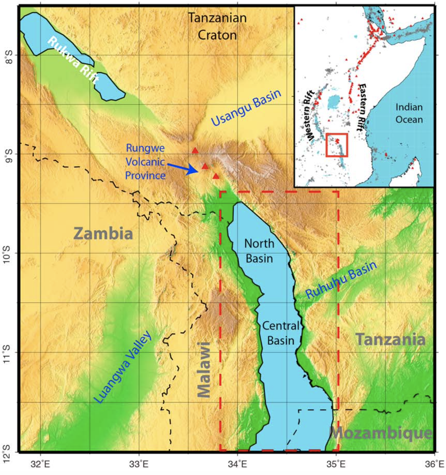 Northern Malawi Rift (Accardo et al., 2018)